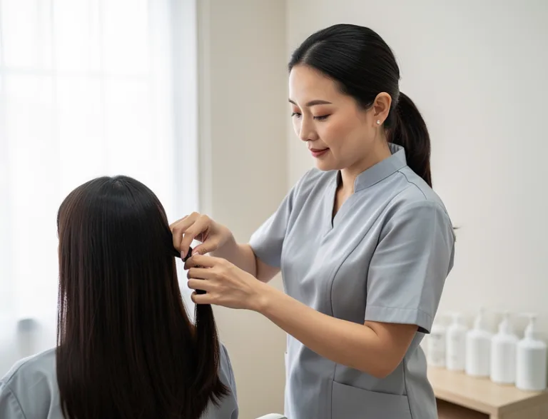 ヘアエクステ のサービス対応地域: 八王子市